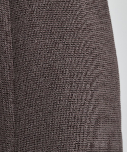 STYLE DELI（スタイルデリ）の「【Made in JAPAN】柄ウール調裾フレアマーメイドスカート（スカート・レディース・ダークブラウン/ベージュ/パープル系・SMALL/MEDIUM）」の11枚目の写真