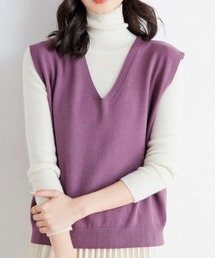 Coo+i（クーイ）の「ニットベスト（ベスト）」