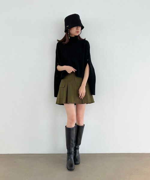 MAJESTIC LEGON（マジェスティックレゴン）の「カーゴミニスカパン（その他パンツ・レディース・ベージュ/ブラウン/カーキオリーブ・MEDIUM）」の19枚目の写真