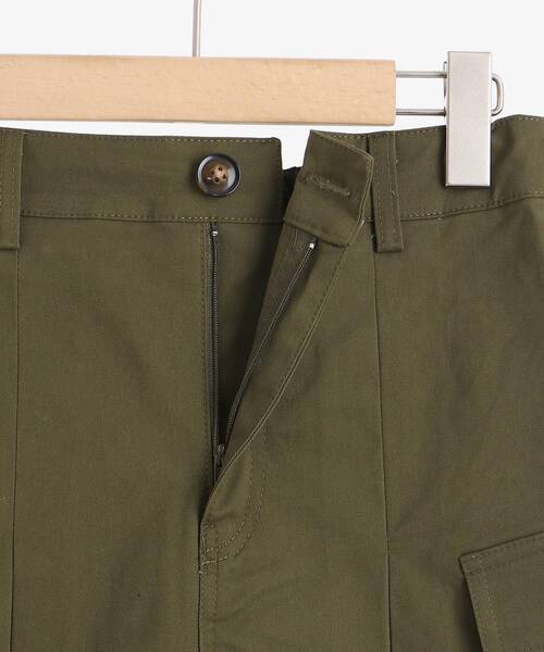 MAJESTIC LEGON（マジェスティックレゴン）の「カーゴミニスカパン（その他パンツ・レディース・ベージュ/ブラウン/カーキオリーブ・MEDIUM）」の11枚目の写真