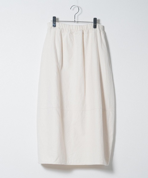 quadro（クオドロ）の「コットンフランネル切替コクーンスカート
