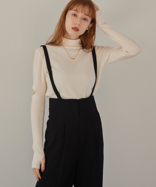 新品タグ付き】coperni タートルネックカット アウトドレス XS 黒