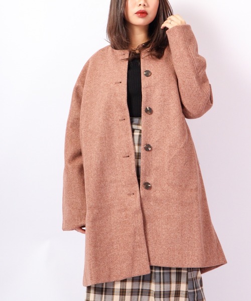 ルネ⭐︎コート36⭐︎試着のみ Quelle Chance（ケルシャンス）の「Quelle chance フェイクウールノー