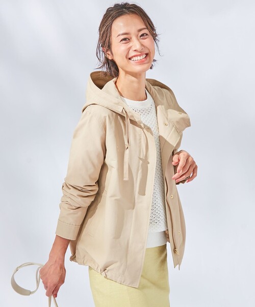 23区（ニジュウサンク）の「ライトタッサー フーデットジャケット
