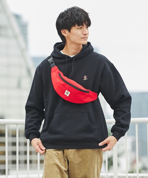 coen（コーエン）の「WILD WALLETS(ワイルドウォレット)別注ボディバッグ（ボディバッグ/ウエストポーチ・メンズ・ブラック/ベージュ/レッド・FREE）」の4枚目の写真