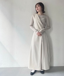 CLEIO | 【CLEIO】2WAYアシンメトリーワンピース(ワンピース)