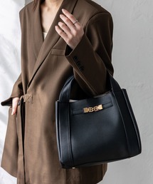 VitaFelice | ３スペース2wayハンドバッグ セレモニーバッグ 入園式 卒園式 卒業式 入学式(ハンドバッグ)