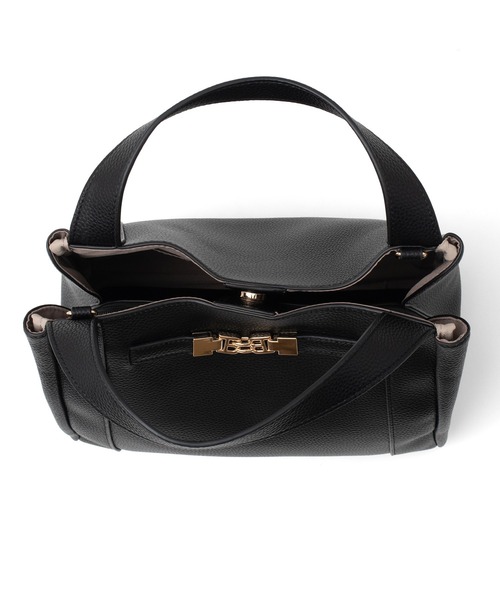 VitaFelice（ヴィータフェリーチェ）の「３スペース2wayハンドバッグ（ハンドバッグ・レディース・ブラック/ライトグレー/モカ/チャコール・FREE）」の17枚目の写真