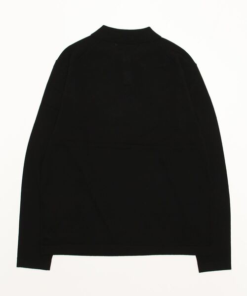 JACKSON MATISSE（ジャクソンマティス）の「【JACKSON MATISSE】ジャクソンマティス/ Long sleeve Knit Polo（ニット/セーター・メンズ・グレー/ブラック・MEDIUM/LARGE/X-LARGE）」の3枚目の写真