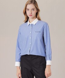MACKINTOSH LONDON | スーピマストライプシャツ(シャツ/ブラウス)