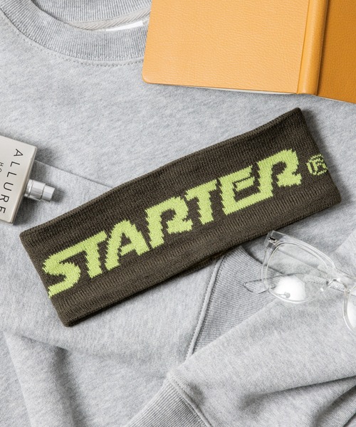 STARTER（スターター）の「【STARTER BLUE】STC ACRYLIC HEADBAND 127192002（ヘアバンド・メンズ・ネイビー/ブラウン/グリーン/ブラック・FREE）」の3枚目の写真