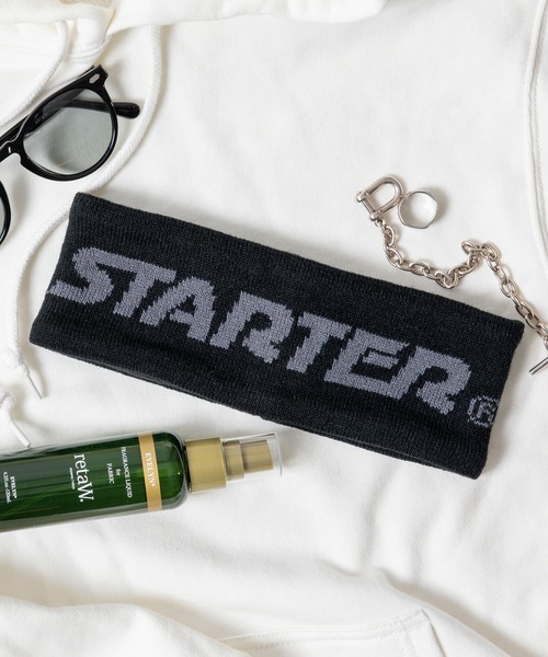 STARTER（スターター）の「【STARTER BLUE】STC ACRYLIC HEADBAND 127192002（ヘアバンド・メンズ・ネイビー/ブラウン/グリーン/ブラック・FREE）」の2枚目の写真