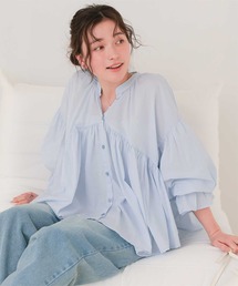 titivate | キャンディースリーブギャザーブラウス(シャツ/ブラウス)