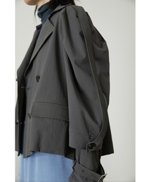 RIM.ARK（リムアーク）の「Design trench short CT（トレンチコート