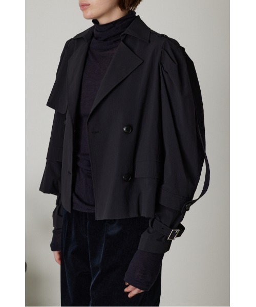 RIM.ARK（リムアーク）の「Design trench short CT（トレンチコート