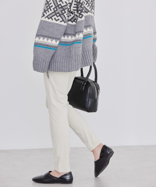 AMERICAN HOLIC（アメリカンホリック）の「ACTIVE　EASYストレッチパンツ（その他パンツ・レディース・アイボリー/ブラック/カーキ・S/M/L/XL）」の5枚目の写真