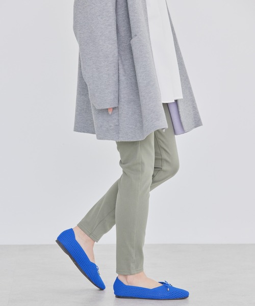 AMERICAN HOLIC（アメリカンホリック）の「ACTIVE　EASYストレッチパンツ（その他パンツ・レディース・アイボリー/ブラック/カーキ・S/M/L/XL）」の4枚目の写真