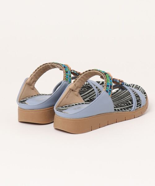 チチカカ(チチカカ)の「エスニックビーズサンダル(サンダル・レディース・ブラック/オフホワイト/ブルー・MEDIUM/LARGE)」の19枚目の写真