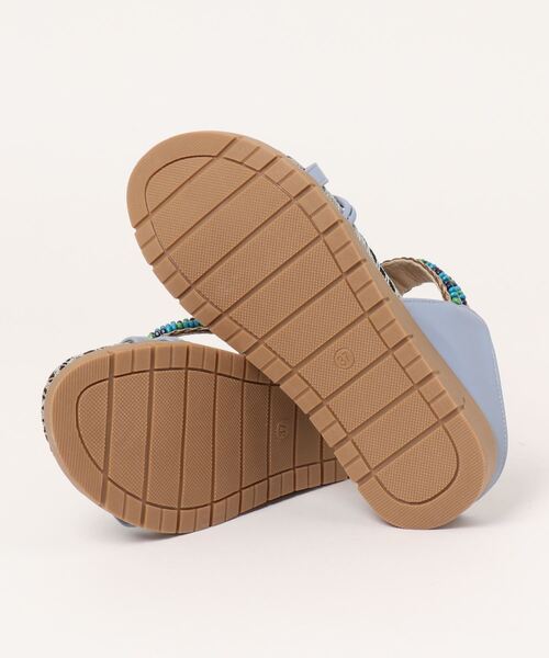 チチカカ(チチカカ)の「エスニックビーズサンダル(サンダル・レディース・ブラック/オフホワイト/ブルー・MEDIUM/LARGE)」の20枚目の写真