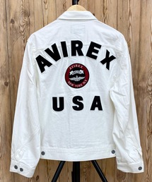DENIM WORK JKT VARSITY LOGO
