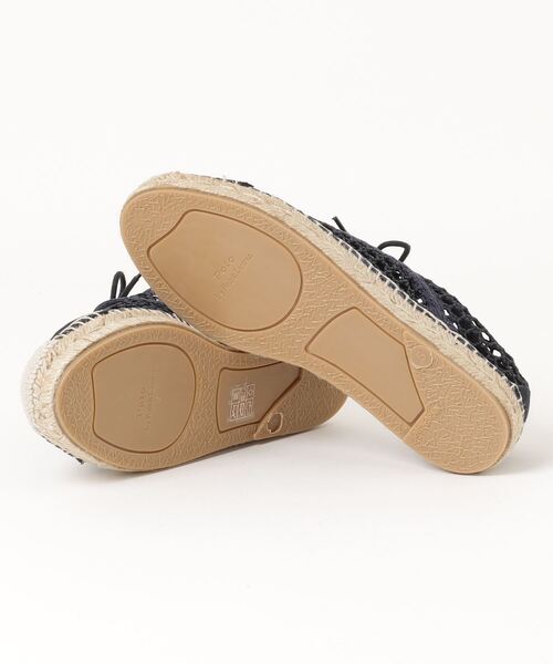 【Ralph Lauren】エスパドリーユ 夏にぴったりの爽やかデザイン POLO RALPH LAUREN（ポロ ラルフ ローレン）の「コットン