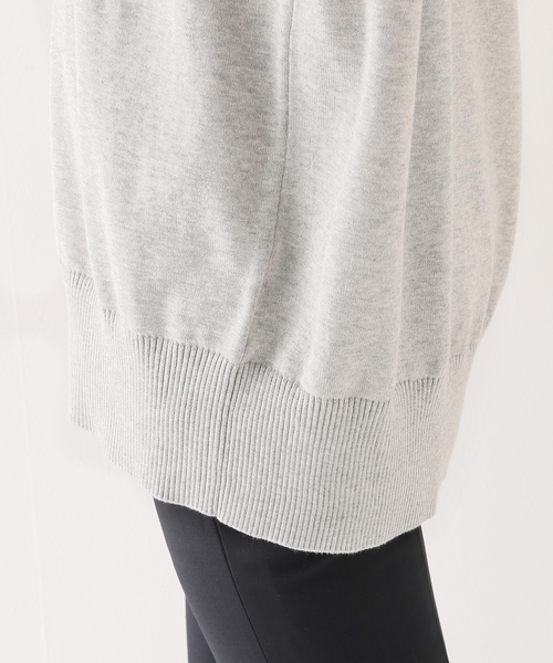 「CINOH」 ニットベスト FREE ライトグレー レディース CINOH (チノ) 21WKN504 ニットベスト レディース グレー FREE CINOH