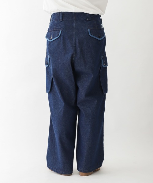 ARMY TWILL（アーミーツイル）の「ARMY TWILL　12OZ Denim Cargo Pants（デニムパンツ・メンズ・ライトブルー/ネイビー・MEDIUM/LARGE）」の20枚目の写真