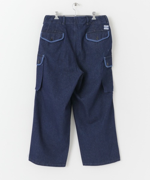 ARMY TWILL（アーミーツイル）の「ARMY TWILL　12OZ Denim Cargo Pants（デニムパンツ・メンズ・ライトブルー/ネイビー・MEDIUM/LARGE）」の18枚目の写真