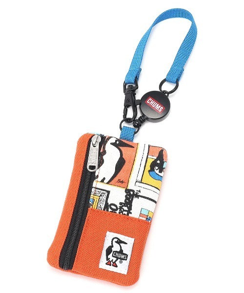 CHUMS(`X)́yCHUMS/`Xz Commuter Pass Case Sweat Nylon(pXP[X)