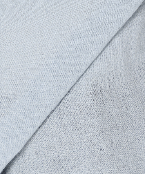 CITYSHOP（シティーショップ）の「Li/Co BIO WASH PULLOVER：シャツ（シャツ/ブラウス・レディース・ブラック/ホワイト/サックスブルー・FREE）」の5枚目の写真