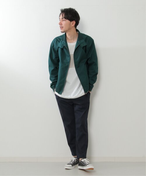 ikka（イッカ）の「TCハリントンジャケット（ブルゾン・メンズ・グリーン系その他/ブラック・S/L/M/XL）」の16枚目の写真