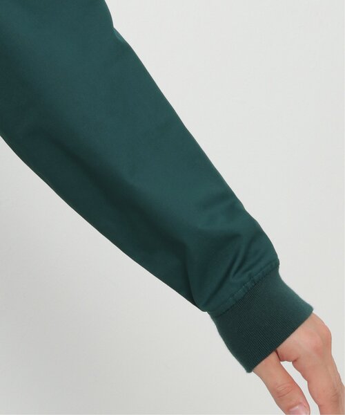 ikka（イッカ）の「TCハリントンジャケット（ブルゾン・メンズ・グリーン系その他/ブラック・S/L/M/XL）」の9枚目の写真