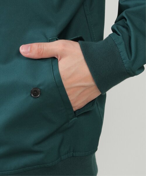 ikka（イッカ）の「TCハリントンジャケット（ブルゾン・メンズ・グリーン系その他/ブラック・S/L/M/XL）」の6枚目の写真