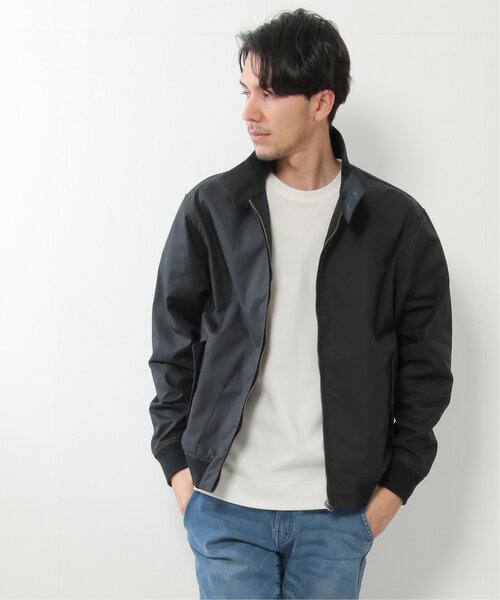 ikka（イッカ）の「TCハリントンジャケット（ブルゾン・メンズ・グリーン系その他/ブラック・S/L/M/XL）」の19枚目の写真