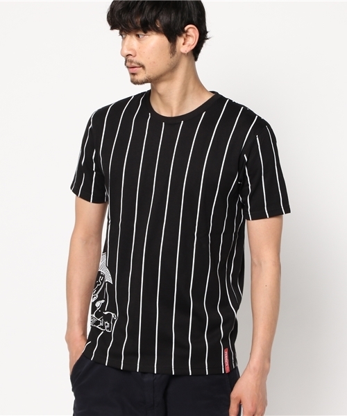 PEANUTS（ピーナッツ）の「【PEANUTS×CIAOPANIC TYPY】ピーナッツコラボレイン（Tシャツ/カットソー・メンズ・ブラック/ホワイト・LARGE/SMALL/MEDIUM）」の6枚目の写真