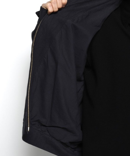 Badhiya ZIP BLOUSON - twill 乱痴気 LANTIKI Badhiya（バディ―ヤ）の「ZIP BLOUSON - twill（ブルゾン）」 - WEAR
