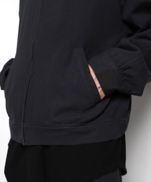 Badhiya ZIP BLOUSON - twill 乱痴気 LANTIKI Badhiya（バディ―ヤ）の「ZIP BLOUSON - twill（ブルゾン）」 - WEAR