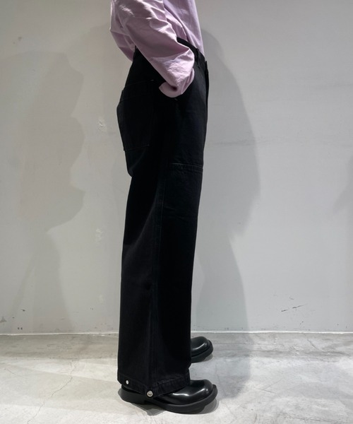 NEPLA.（ネプラ）の「NEPLA/ネプラ/ポージョンパンツ（デニムパンツ・メンズ・ブラック・31/29）」の4枚目の写真