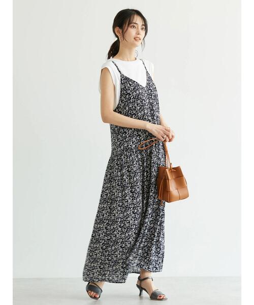 AMERICAN HOLIC（アメリカンホリック）の「ティアードギャザーキャミワンピース（ワンピース・レディース・ネイビー/ブルー・FREE）」の13枚目の写真