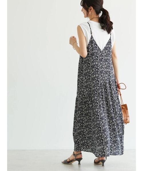 AMERICAN HOLIC（アメリカンホリック）の「ティアードギャザーキャミワンピース（ワンピース・レディース・ネイビー/ブルー・FREE）」の16枚目の写真