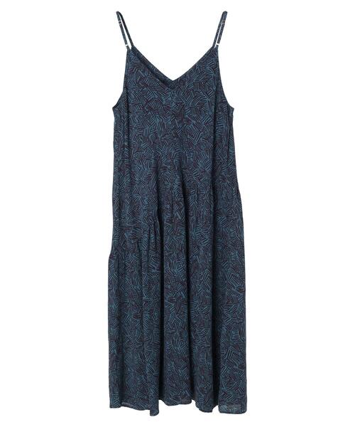 AMERICAN HOLIC（アメリカンホリック）の「ティアードギャザーキャミワンピース（ワンピース・レディース・ネイビー/ブルー・FREE）」の18枚目の写真