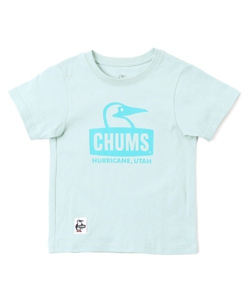 CHUMS(チャムス)の「【CHUMS】Kid's Booby Face T-Shirt(Tシャツ/カットソー・キッズ・サックスブルー/ブルーグリーン/ホワイト×ネイビー/マルチ/ブルー系その他/ブラック×ホワイト/ホワイト系その他/オレンジ/グリーン・LARGE/MEDIUM/X-LARGE)」の5枚目の写真