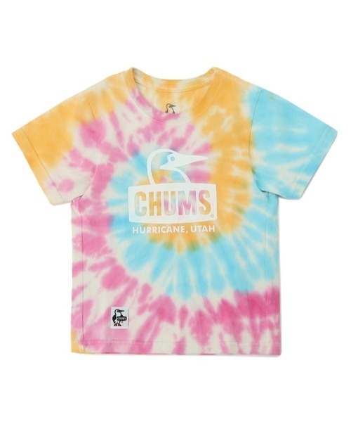 CHUMS(チャムス)の「【CHUMS】Kid's Booby Face T-Shirt(Tシャツ/カットソー・キッズ・サックスブルー/ブルーグリーン/ホワイト×ネイビー/マルチ/ブルー系その他/ブラック×ホワイト/ホワイト系その他/オレンジ/グリーン・LARGE/MEDIUM/X-LARGE)」の9枚目の写真
