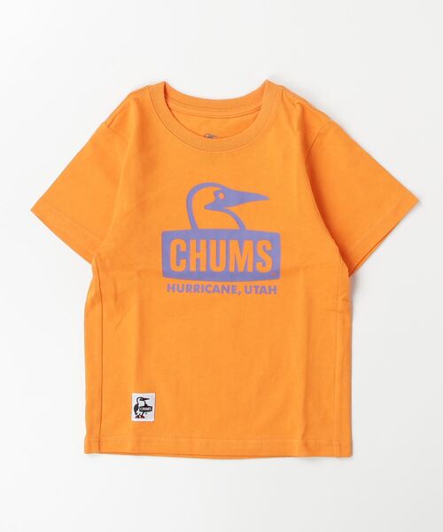 CHUMS(チャムス)の「【CHUMS】Kid's Booby Face T-Shirt(Tシャツ/カットソー・キッズ・サックスブルー/ブルーグリーン/ホワイト×ネイビー/マルチ/ブルー系その他/ブラック×ホワイト/ホワイト系その他/オレンジ/グリーン・LARGE/MEDIUM/X-LARGE)」の17枚目の写真