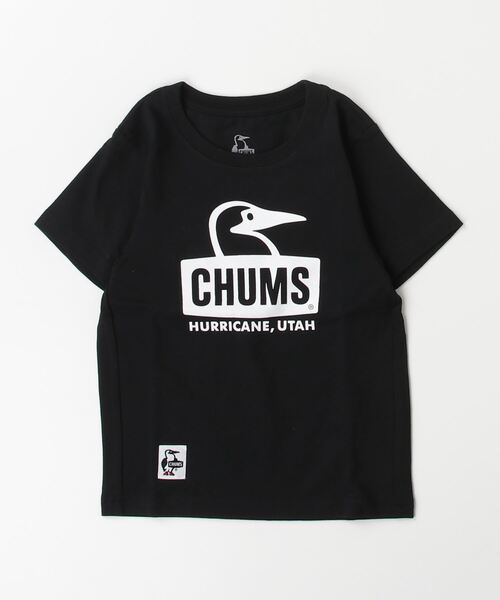 CHUMS(チャムス)の「【CHUMS】Kid's Booby Face T-Shirt(Tシャツ/カットソー・キッズ・サックスブルー/ブルーグリーン/ホワイト×ネイビー/マルチ/ブルー系その他/ブラック×ホワイト/ホワイト系その他/オレンジ/グリーン・LARGE/MEDIUM/X-LARGE)」の13枚目の写真