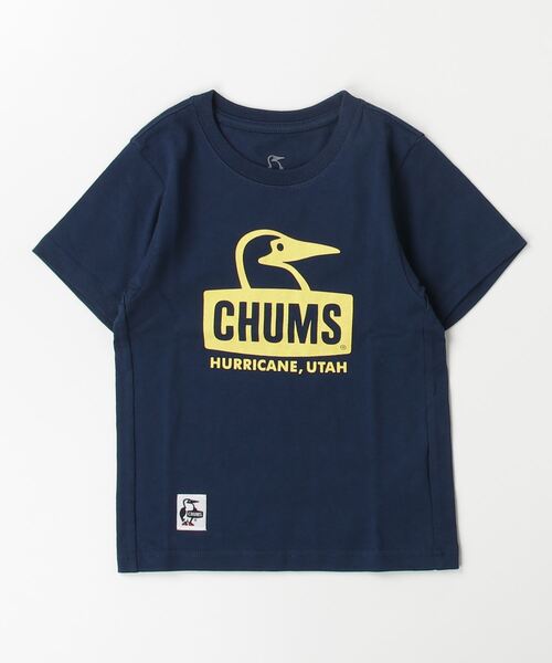 CHUMS(チャムス)の「【CHUMS】Kid's Booby Face T-Shirt(Tシャツ/カットソー・キッズ・サックスブルー/ブルーグリーン/ホワイト×ネイビー/マルチ/ブルー系その他/ブラック×ホワイト/ホワイト系その他/オレンジ/グリーン・LARGE/MEDIUM/X-LARGE)」の15枚目の写真