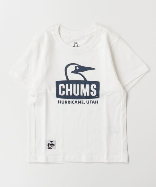 CHUMS(チャムス)の「【CHUMS】Kid's Booby Face T-Shirt(Tシャツ/カットソー・キッズ・サックスブルー/ブルーグリーン/ホワイト×ネイビー/マルチ/ブルー系その他/ブラック×ホワイト/ホワイト系その他/オレンジ/グリーン・LARGE/MEDIUM/X-LARGE)」の12枚目の写真