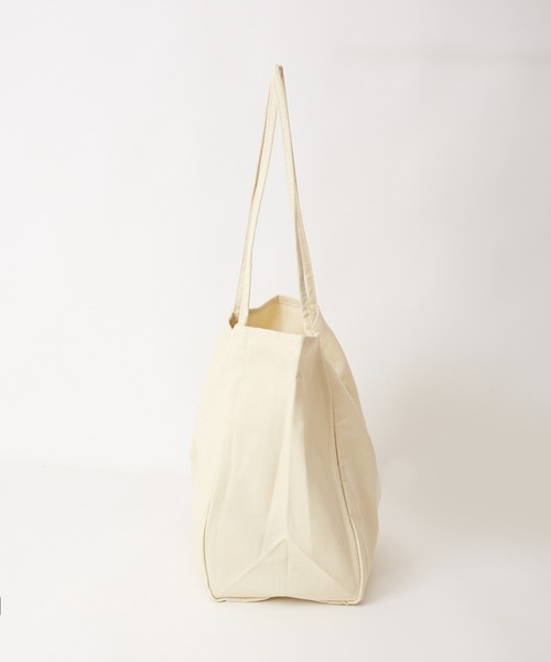 Alite cloth（アリーテクロス）の「キャンバス地ビッグサイズトートバッグ（トートバッグ・レディース・その他1/ブラウン/ホワイト/ブラック/グリーン・F）」の14枚目の写真