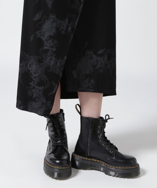 KMRii（ケムリ）の「KMRii/ケムリ/Magnolia feather SKT（スカート・レディース・ブラック・F）」の7枚目の写真