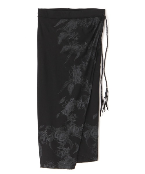 KMRii（ケムリ）の「KMRii/ケムリ/Magnolia feather SKT（スカート・レディース・ブラック・F）」の8枚目の写真